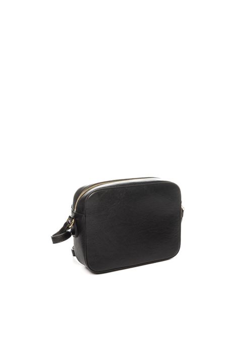 black logo shoulder bag LOVE MOSCHINO | JC4036PP1LLE1-00A